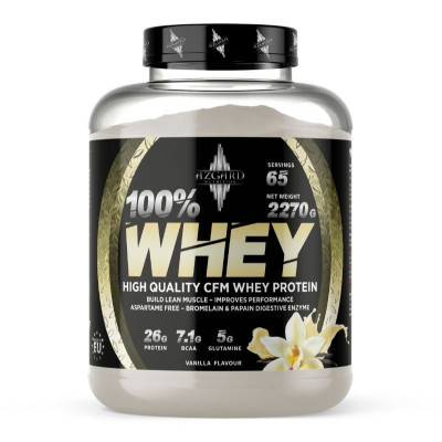 Azgard Nutrition 100% Whey High Quality CFM Whey Protein-65Serv.-2270G.
